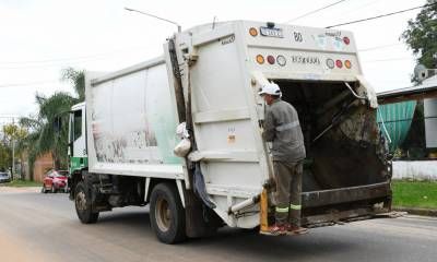 Recolección de residuos durante el feriado del 1º de mayo