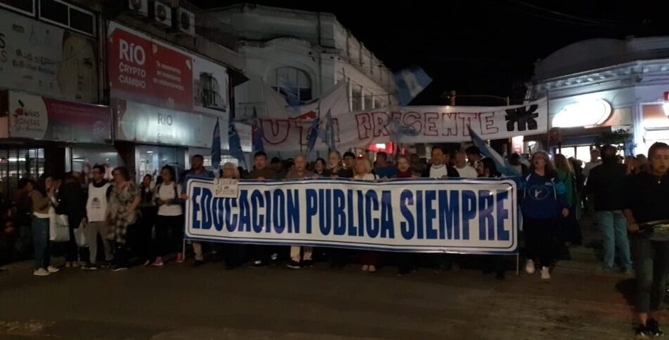 La Marcha Federal Universitaria se replica este miércoles en Entre Ríos