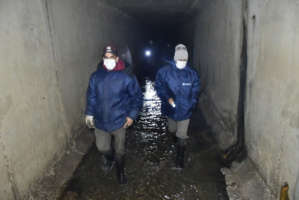 La Municipalidad continúa con la limpieza de arroyos, alcantarillas y reservorios