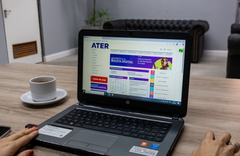 ATER emitió la tercera cuota del Inmobiliario Urbano de manera digital