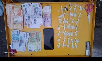 Secuestro de cocaína y recupero de Motovehiculo sustraído