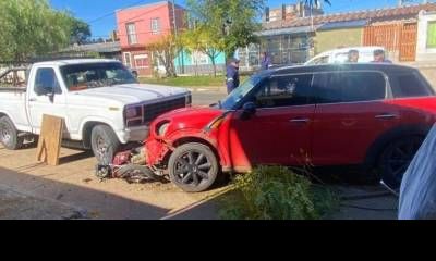 Indignante: atropellaron a un motomandado de Concordia y mientras esperaba la ambulancia, le robaron el celular.