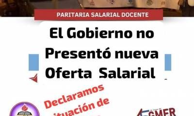 Fuerte rechazo por parte de AGMER al aumento establecido por decreto 