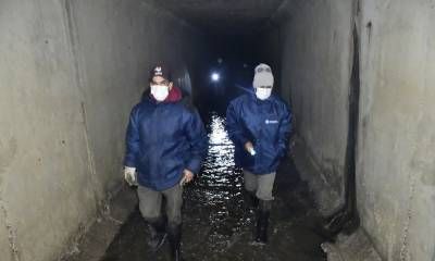 La Municipalidad continúa con la limpieza de arroyos, alcantarillas y reservorios
