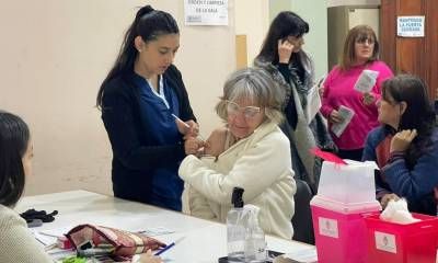 Adultos mayores participaron de una jornada de vacunación