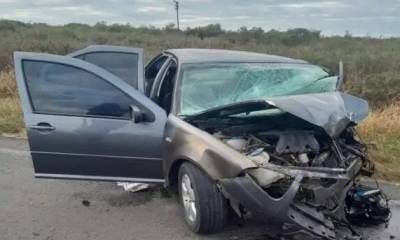 Trágico choque frontal en Ruta 18 dejó una víctima fatal y varios heridos.