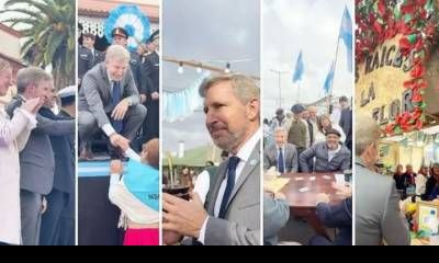 Rogelio Frigerio: "Festejando en Gualeguaychú los 216 años de la Revolución de Mayo".