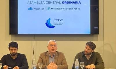 Lampazzi fue reelecto al frente del Centro de Comercio de Concordia.