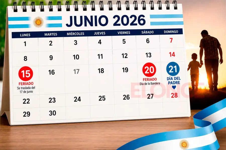 Qué feriados hay en junio y cuándo se celebra el día del Padre en Argentina