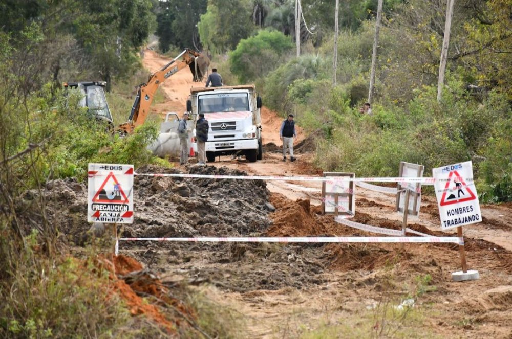 La municipalidad da una solución definitiva a un sector que sufría anegamientos en la zona noroeste