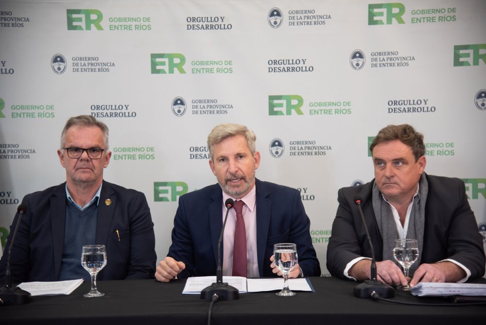 Frigerio anunció el plan de infraestructura vial más importante de los últimos años