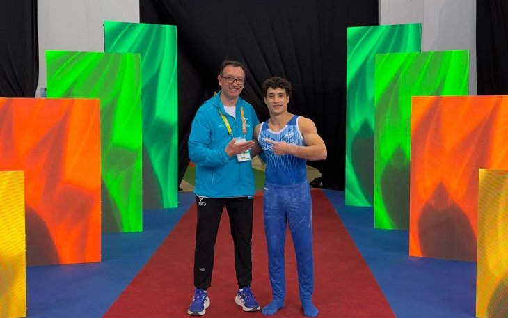 Santiago Mayol logró la clasificación al Mundial de gimnasia artística