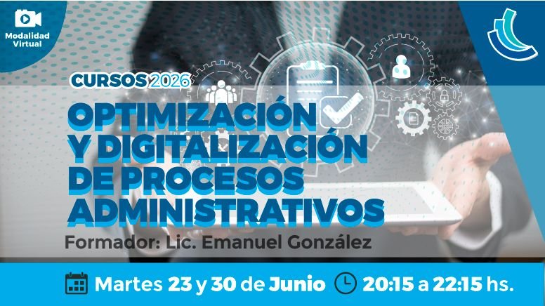 Capacitación virtual sobre optimización y digitalización de procesos