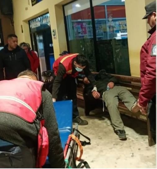 El Centro de Monitoreo detectó una emergencia y permitió asistir a un ciudadano descompensado en la terminal.