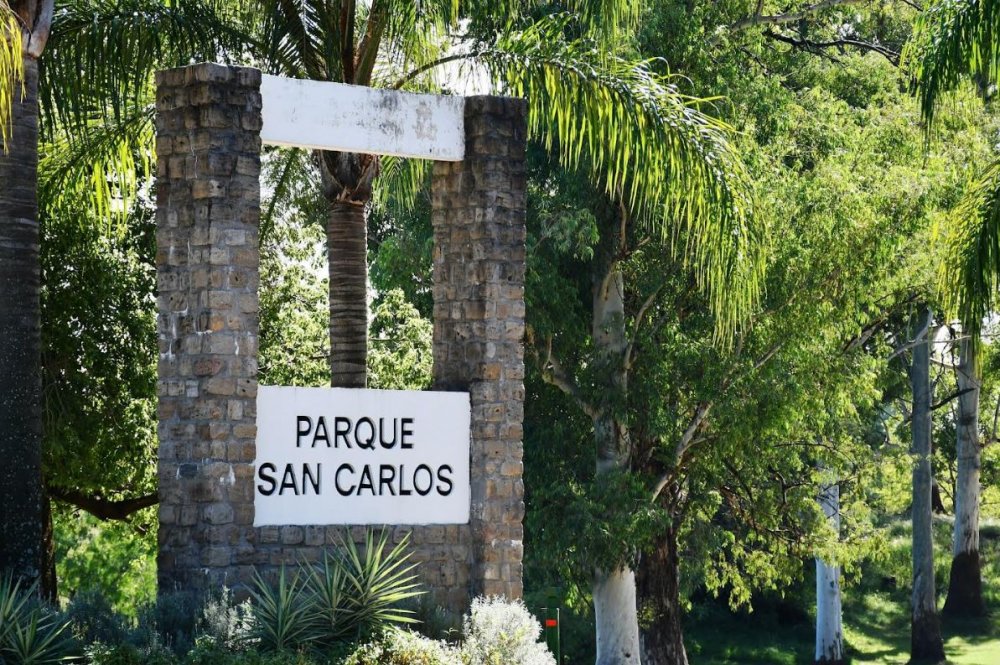 Trabajos de mantenimiento y recuperación ambiental en el Parque San Carlos