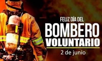 2 de junio: Día Nacional del Bombero Voluntario