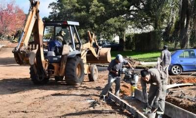 La municipalidad invierte 600 millones de pesos en obras de cordón cuneta y desagües pluviales