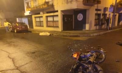 Un joven perdió la vida en un accidente de tránsito durante la madrugada