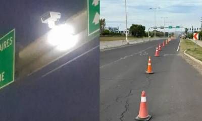 Cámaras en la Ruta Provincial 11: controlarán el uso del celular y el cinturón de seguridad.
