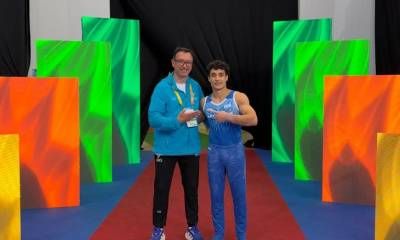 Santiago Mayol logró la clasificación al Mundial de gimnasia artística