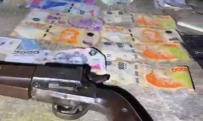Secuestro de arma de fuego y una persona detenida