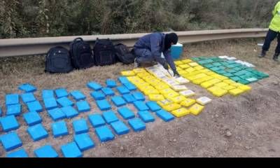 Procesaron con prisión preventiva a dos hombres por transportar 260 kilos de cocaína