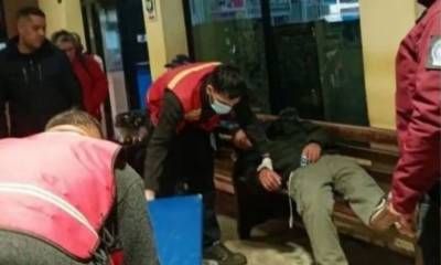 El Centro de Monitoreo detectó una emergencia y permitió asistir a un ciudadano descompensado en la terminal.