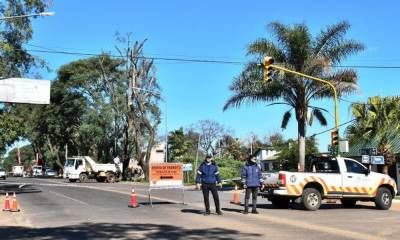 Cortes de tránsito por poda de arboles sobre Av. Eva Perón 