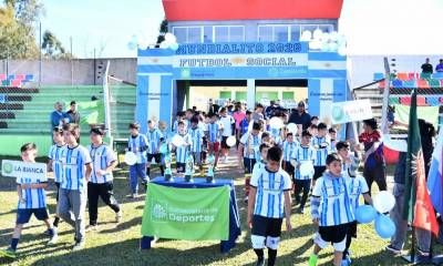 Con la participación de 500 niños comenzó el "Mundialito de fútbol social 2026".