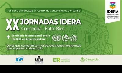 Este miércoles comienzan en Concordia las xx jornadas IDERA 2026
