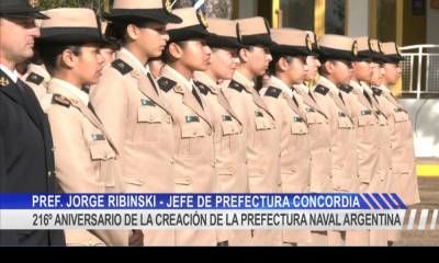Prefectura Naval Argentina celebró sus 216 años