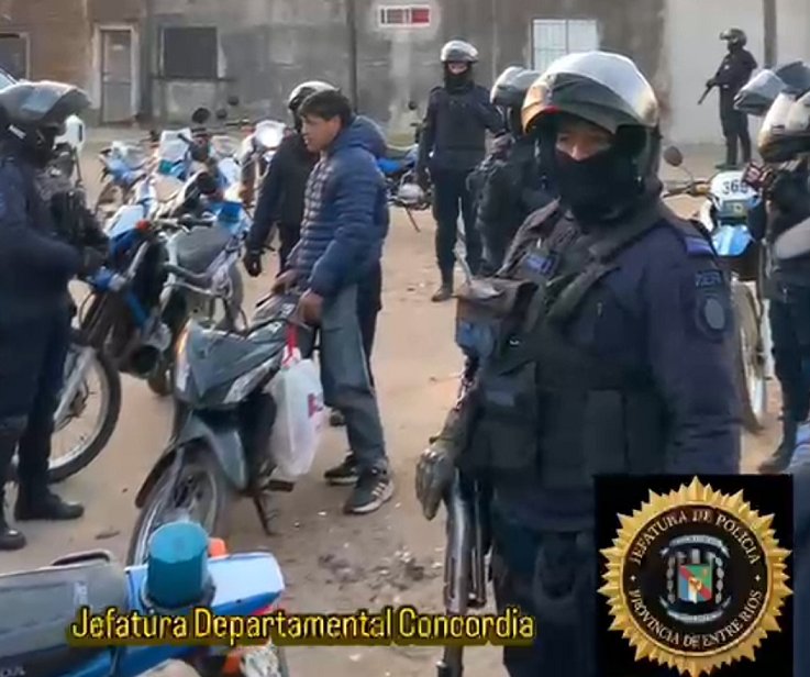 Operativo preventivo de saturación en distintos barrios de la ciudad