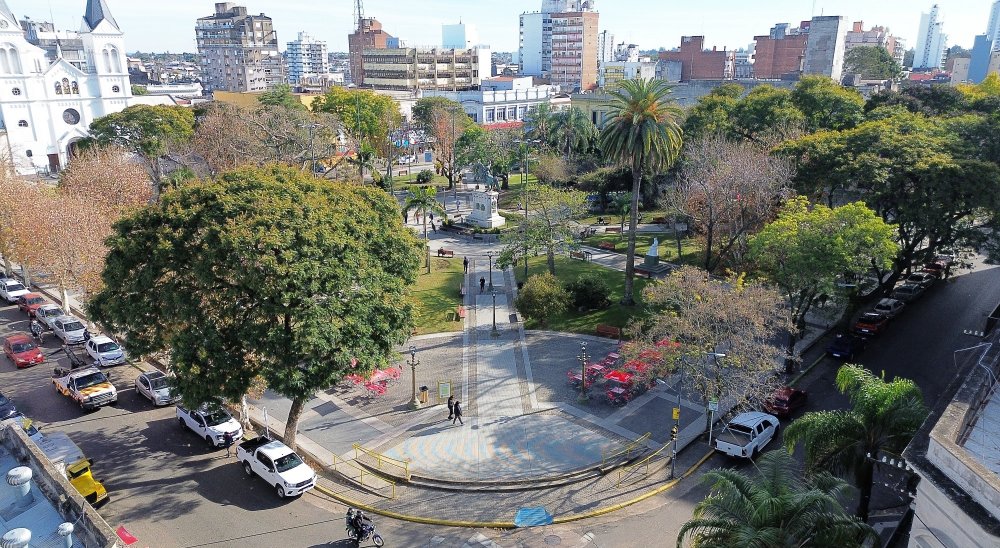 Operativo en zona céntrica y estacionamiento medido liberado 