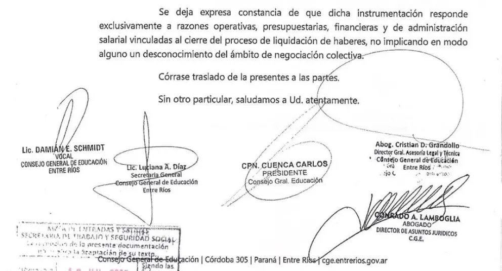 Docentes privados cuestionaron que el Estado provincial insiste en otorgar aumentos por decreto