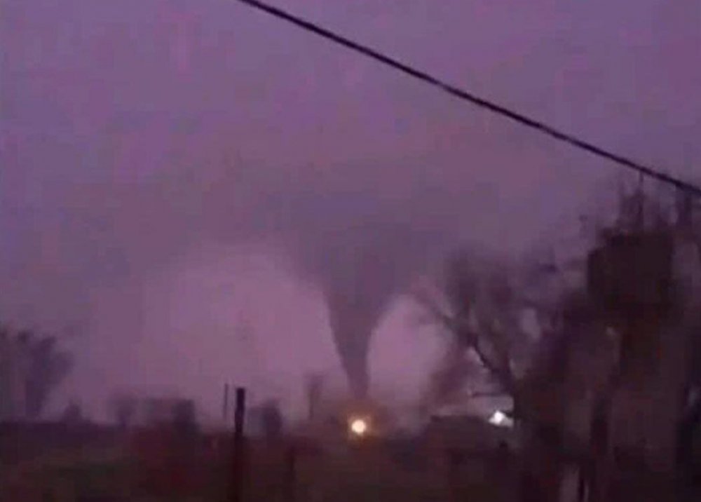 Una impactante imagen captó el fenómeno que podría haber provocado los destrozos en Concordia