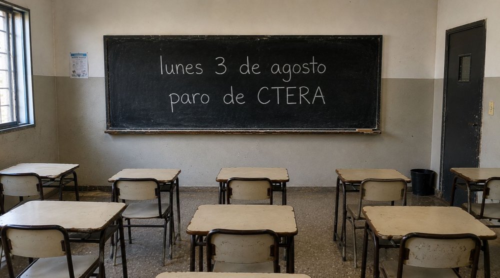 Ctera convoca a un paro nacional docente para el próximo lunes