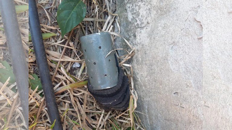Encontraron una granada adentro de una casa