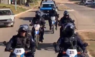 Personas identificadas, 5 motovehículos controlados y secuestro de estupefacientes