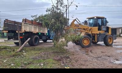 Continúa el operativo de asistencia a las familias afectadas por el temporal