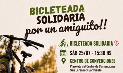 Este sábado es la Bicicleteada Solidaria por un Amiguito