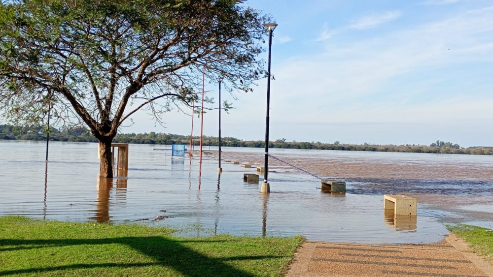  El río superará los 11 metros en Concordia: se espera una cota máxima de 11,60 metros.