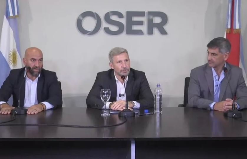 Frigerio sobre OSER: “Redujimos un 30% el déficit y sumamos 300 mil prestaciones”.