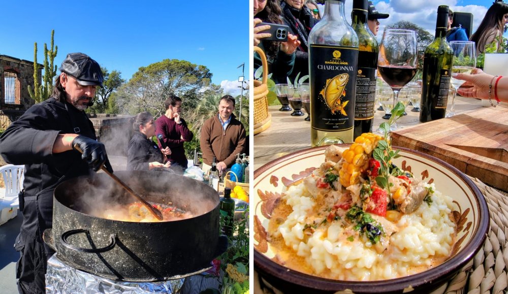 El icónico Castillo San Carlos, un escenario mágico para la gastronomía.