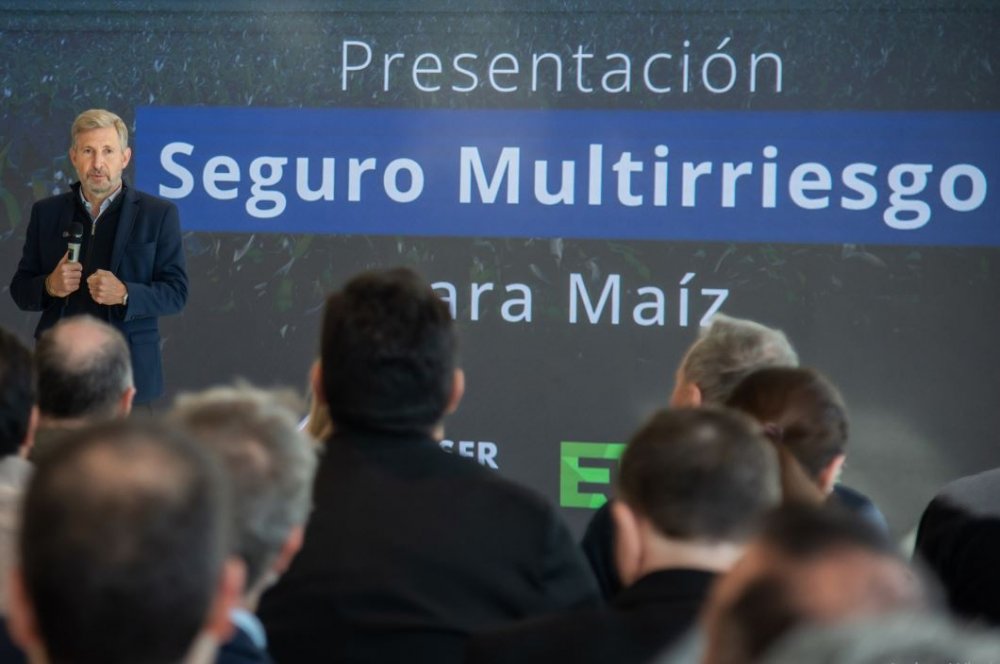 Frigerio presentó el seguro multirriesgo para Entre Ríos de maíz junto a las principales aseguradoras del país