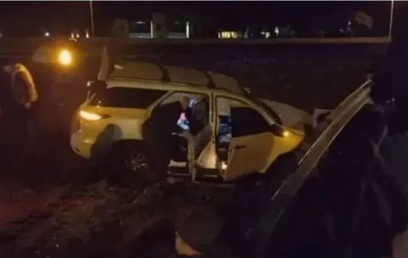 Chajarí: cinco personas resultaron heridas tras un despiste en la Ruta 14.