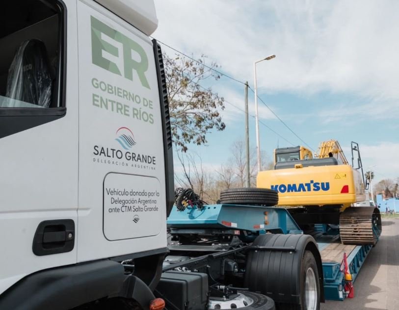 La Delegación Argentina ante Salto Grande entregó nuevo equipamiento para fortalecer la prevención ante el fenómeno de El Niño