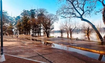 Cortes de tránsito por creciente del río Uruguay