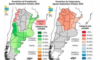 El Niño condicionará el fin del invierno: cómo serán las lluvias y temperaturas hasta octubre y cómo afecta a Entre Ríos
