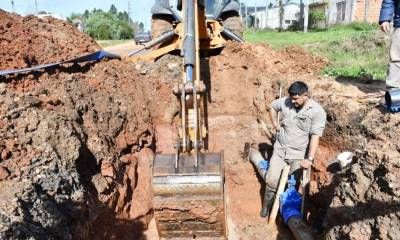 La municipalidad ejecuta obras estratégicas para mejorar la red de distribución de agua potable