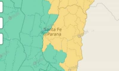 El Servicio Meteorológico emitió un aviso de alerta  amarilla  por tormentas